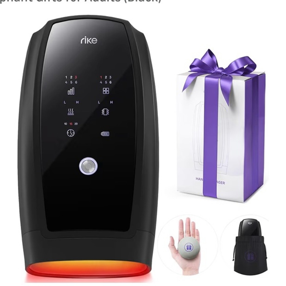 Hand Massager, 6 Modes 6 Intensities Hand Massager with Heat and Compression New